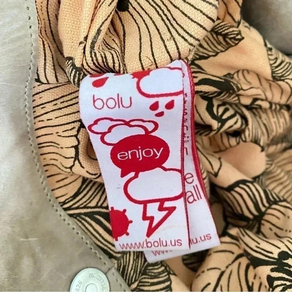 Free People BOLU leather Bag Tan Large - Picture 12 of 14